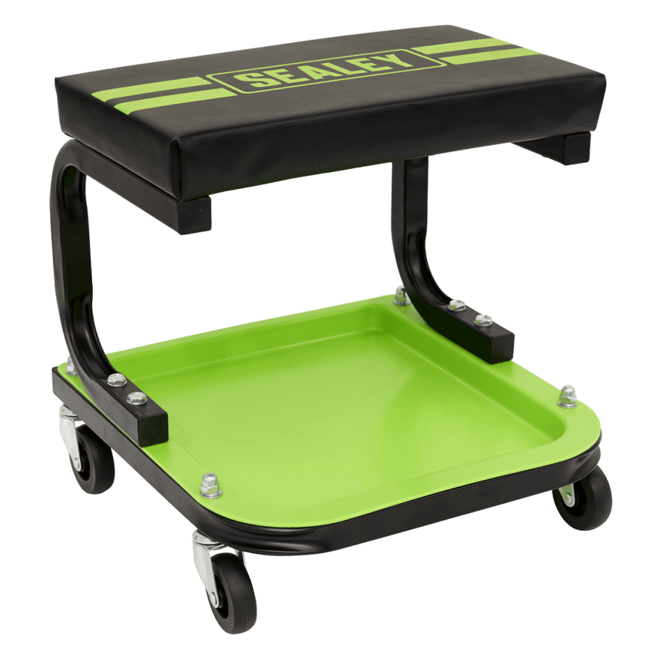 Sealey Mechanic's Utility Seat - Green Model No- SCR9HV