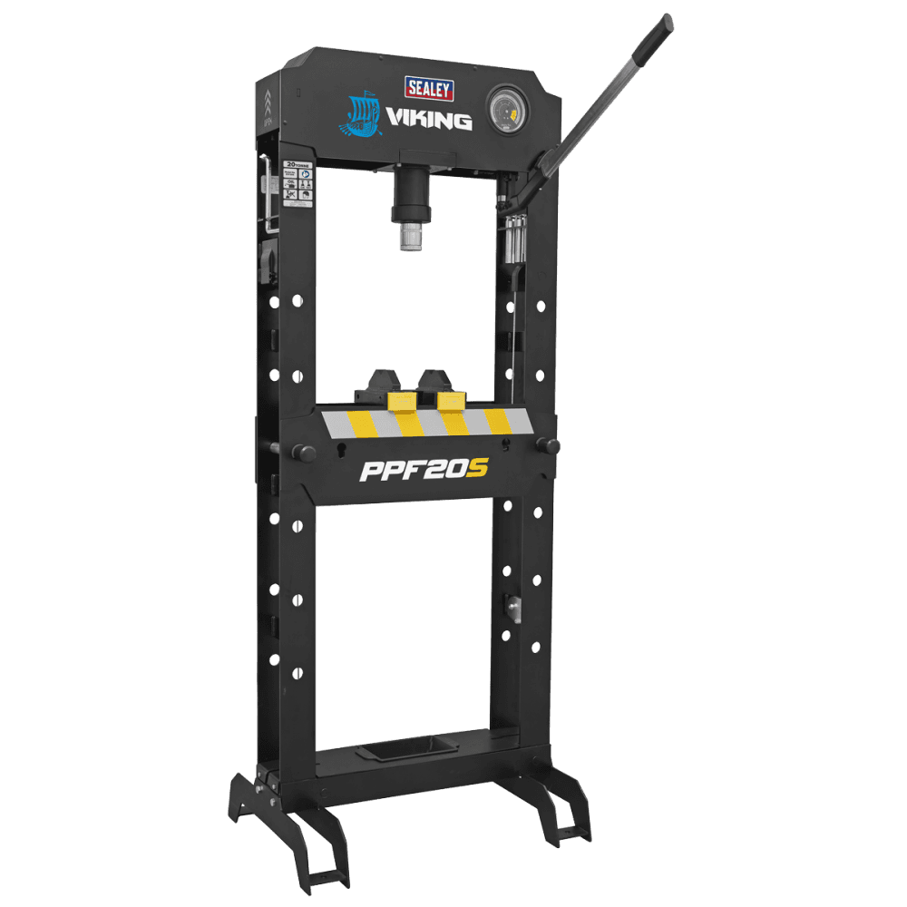 Sealey Viking Hydraulic Press 20tonne Floor Type Model No- PPF20S