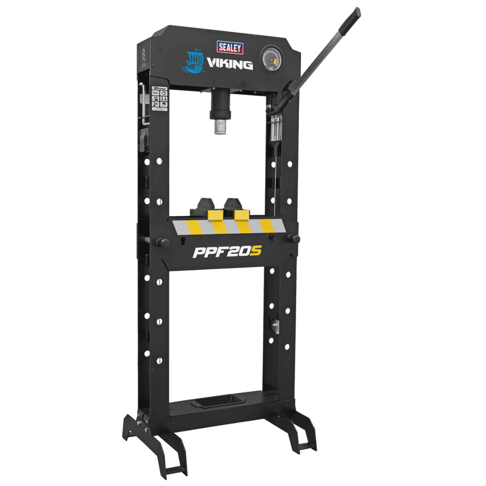 Sealey Viking Hydraulic Press 20tonne Floor Type Model No- PPF20S