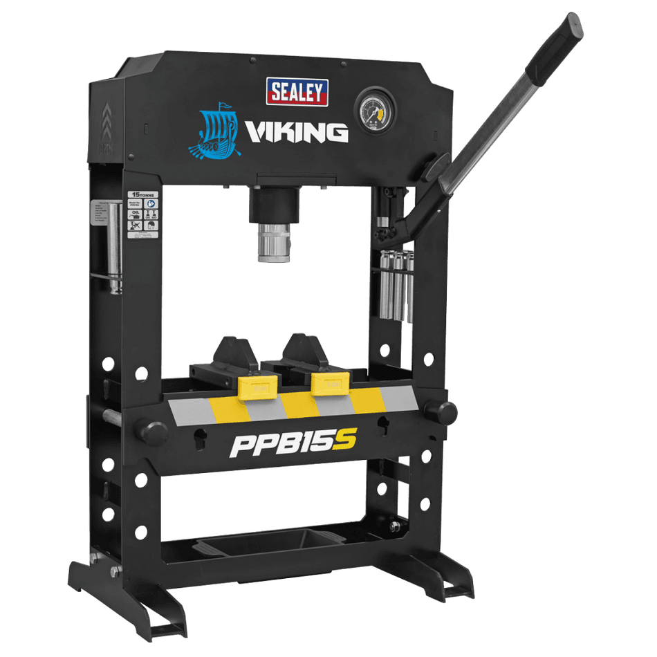 Sealey Viking Hydraulic Press 15tonne Bench Type Model No- PPB15S