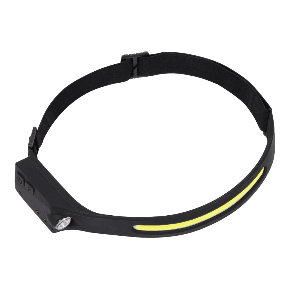 Sealey Head Torch 5W COB & 3W LED Bulb with Auto-Sensor Rechargeable Model No- HT104R