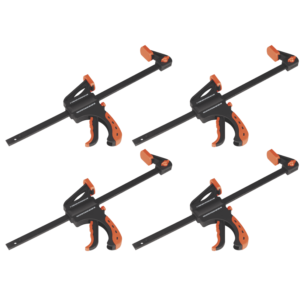 Sealey Ratchet Bar Clamp 300mm 4pc Set Model No- AK61024