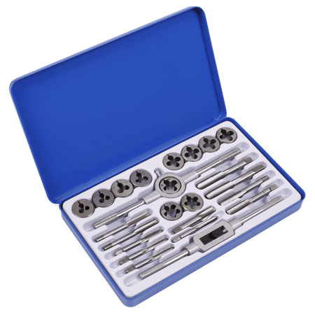 Sealey Tap & Split Die Set Imperial 24pc Model No- AK3024IMP