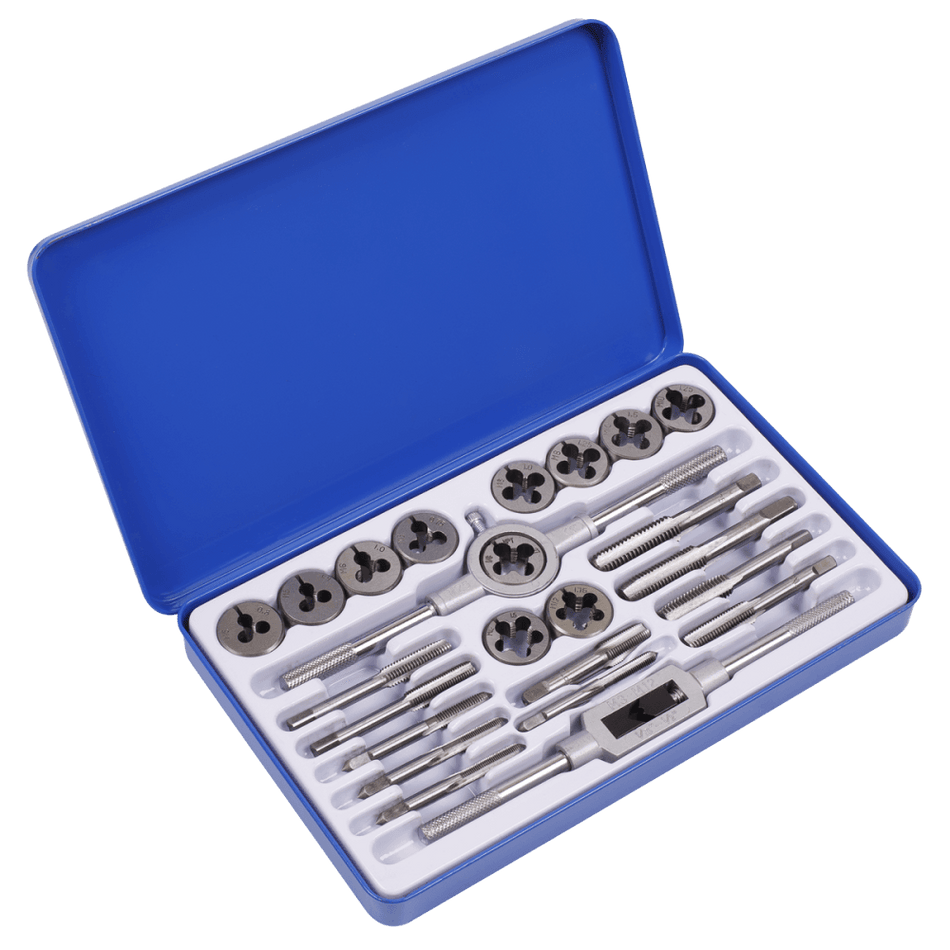 Sealey Tap & Split Die Set Imperial 24pc Model No- AK3024IMP