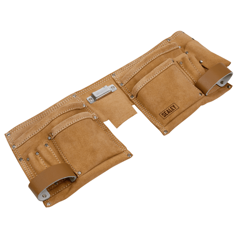 Sealey Double Pouch Leather Tool Belt Model No- STBL01