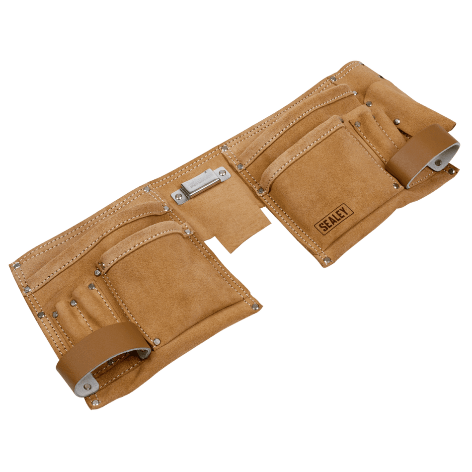 Sealey Double Pouch Leather Tool Belt Model No- STBL01