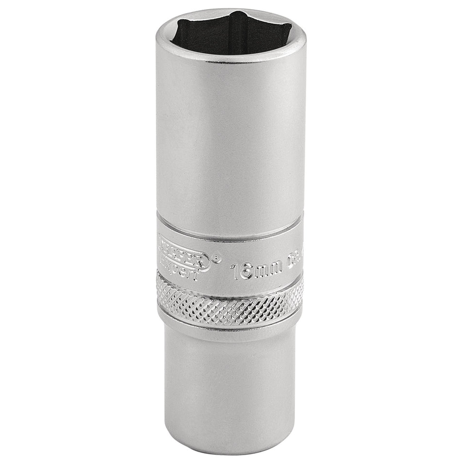 DRAPER 3/8" Square Drive 6 Point Metric Socket (16mm): Model No. DT-MM/MS