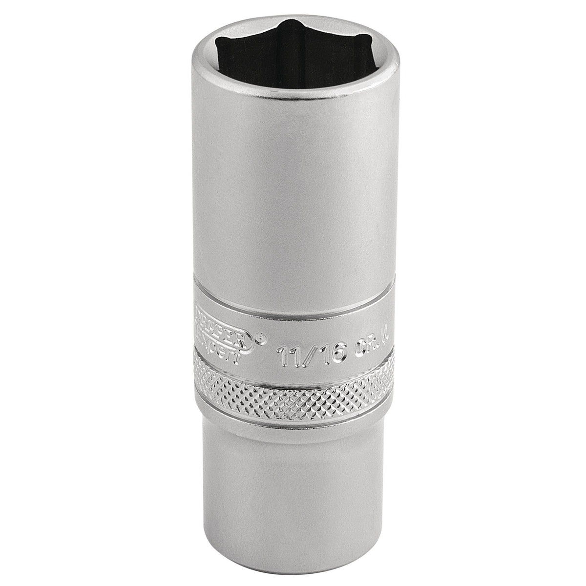 DRAPER 3/8" Square Drive 6 Point Metric Deep Socket (17mm): Model No. DT-MM/MS