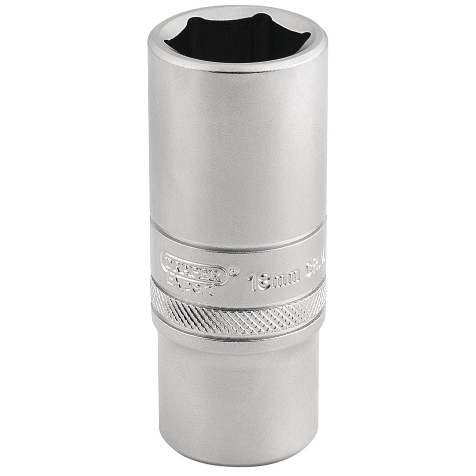 DRAPER 3/8" Square Drive 6 Point Metric Deep Socket (19mm): Model No. DT-MM/MS