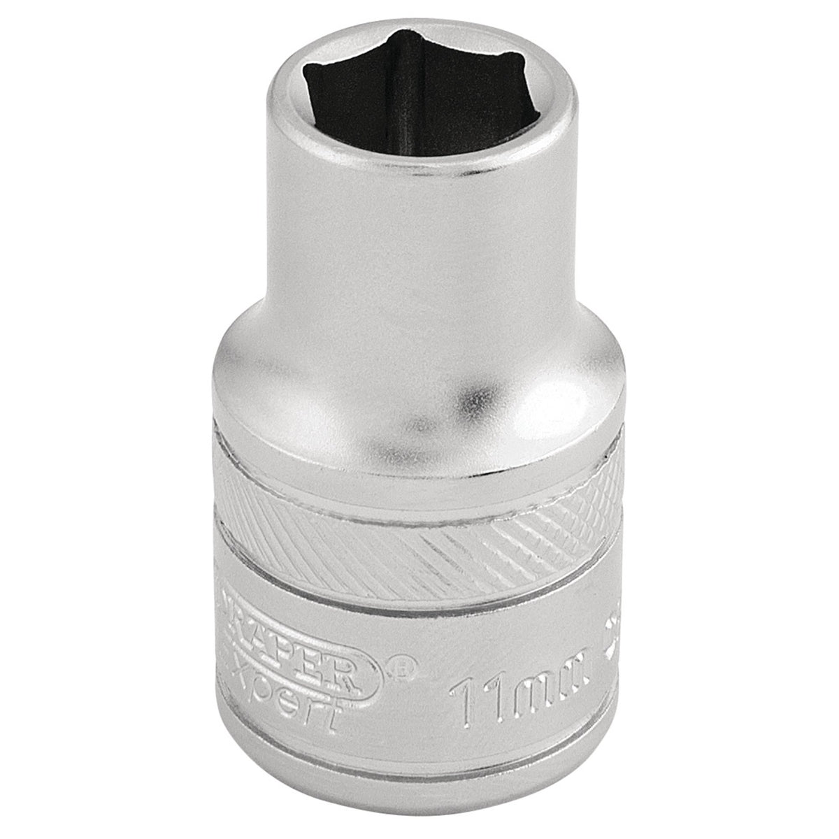 DRAPER 1/2" Square Drive 6 Point Metric Socket (11mm): Model No. H-MM/MS