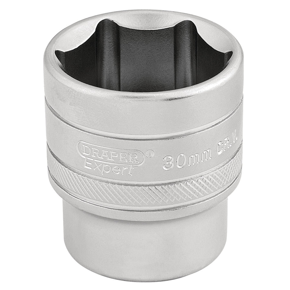 DRAPER 1/2" Square Drive 6 Point Metric Socket (30mm): Model No. H-MM/MS