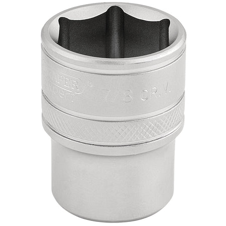 DRAPER 1/2" Square Drive 6 Point Imperial Socket (7/8"): Model No. H-AF/MS