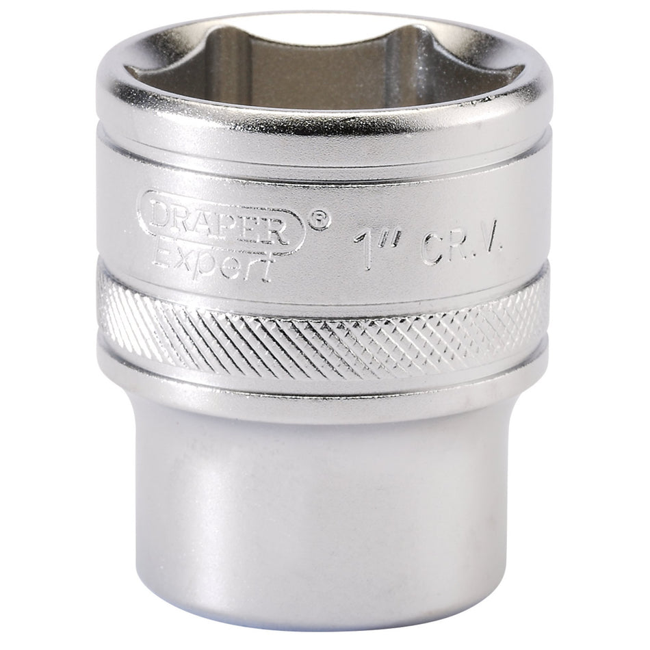 DRAPER 1/2" Square Drive 6 Point Imperial Socket (1"): Model No. H-AF/MS