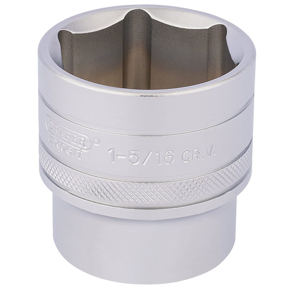 DRAPER 1/2" Square Drive 6 Point Imperial Socket (1.5/16"): Model No. H-AF/MS
