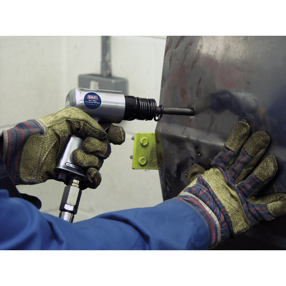 Sealey Air Hammer with Chisels Medium Stroke Model No-SA12/S