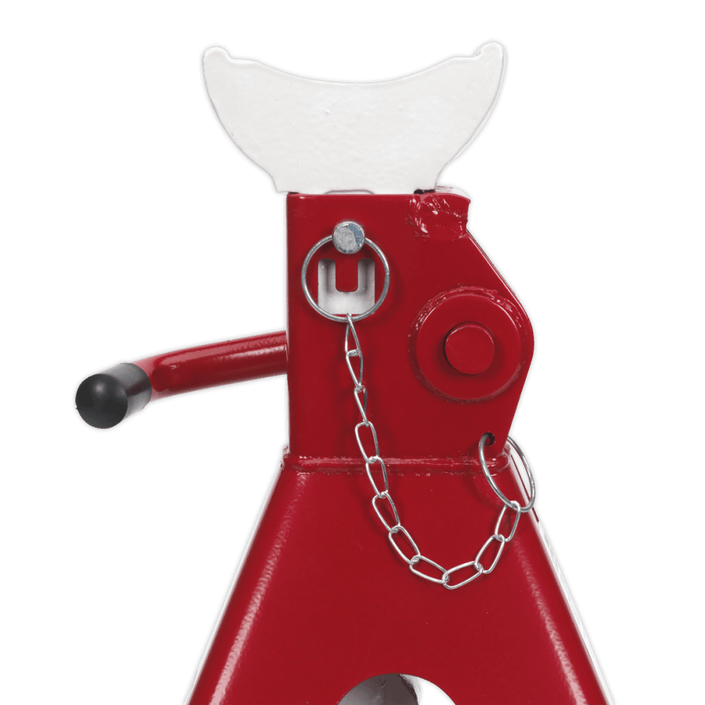 Axle Stands (Pair) 5tonne Capacity per Stand Easy Action Ratchet Model No.-21826