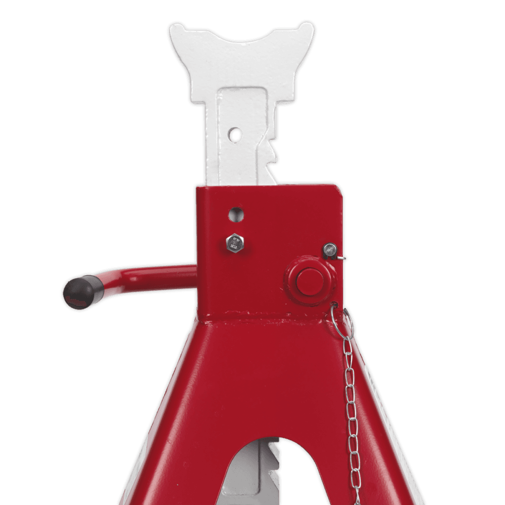 Axle Stands (Pair) 10tonne Capacity per Stand Easy Action Ratchet Model No.-21827