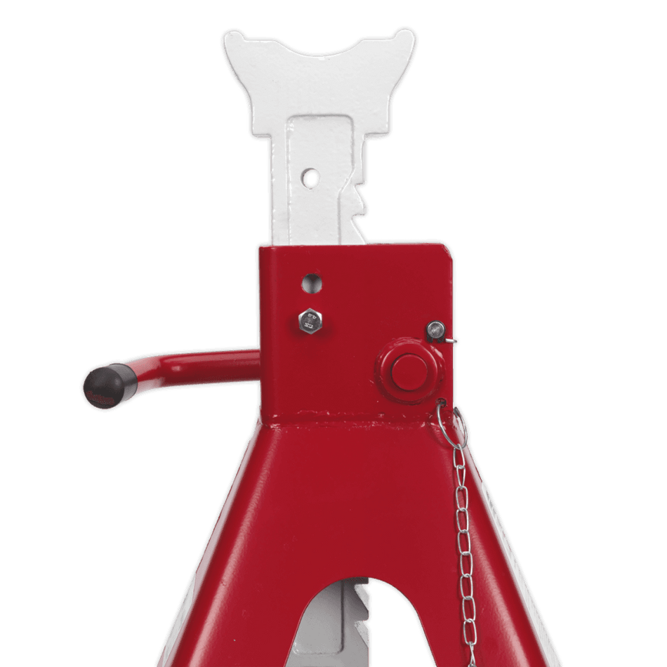 Axle Stands (Pair) 10tonne Capacity per Stand Easy Action Ratchet Model No.-21827