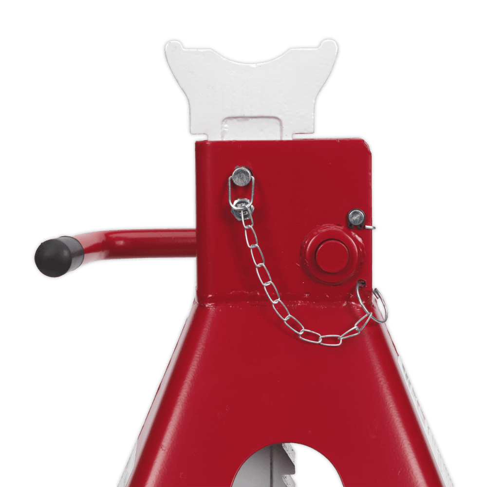 Axle Stands (Pair) 10tonne Capacity per Stand Easy Action Ratchet Model No.-21827