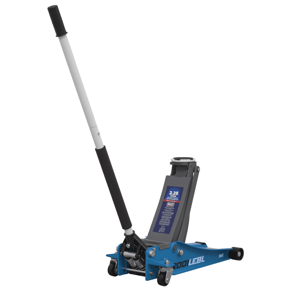 Trolley Jack 2tonne Low Entry Rocket Lift Blue Model No.-21956