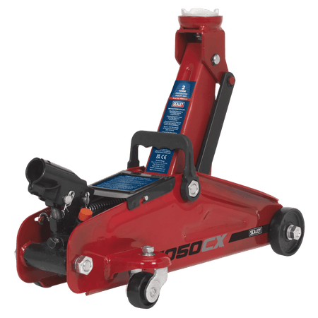 Sealey Trolley Jack 2tonne Short Chassis Model No-1050CX