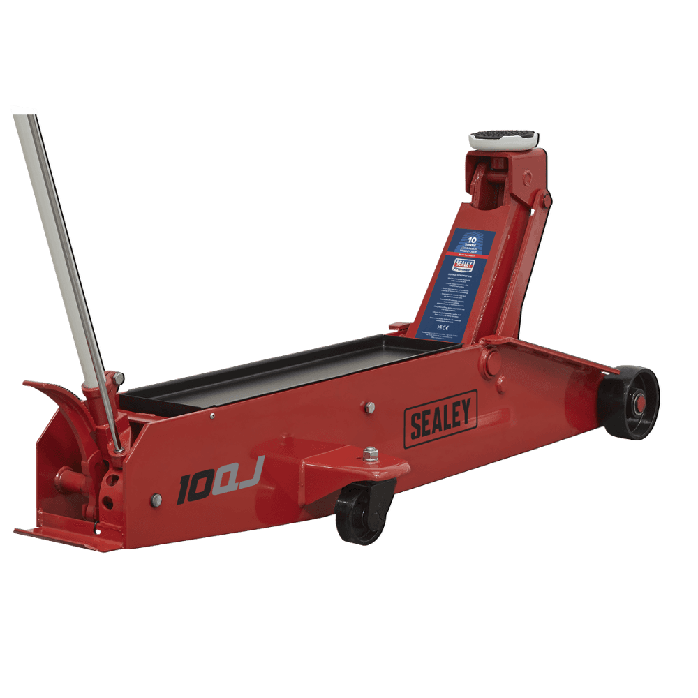 Sealey Trolley Jack 10tonne Long Reach Model No-10QJ
