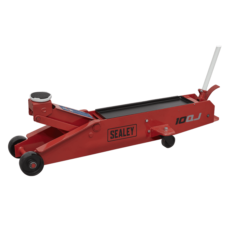Sealey Trolley Jack 10tonne Long Reach Model No-10QJ