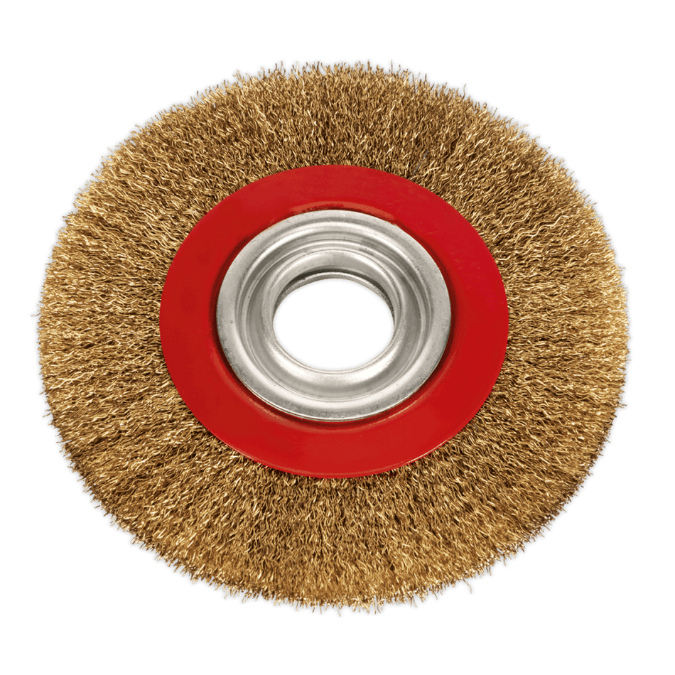 Sealey Wire Wheel 150 x 13mm Narrow 13mm Bore Model No-BG150/WW1