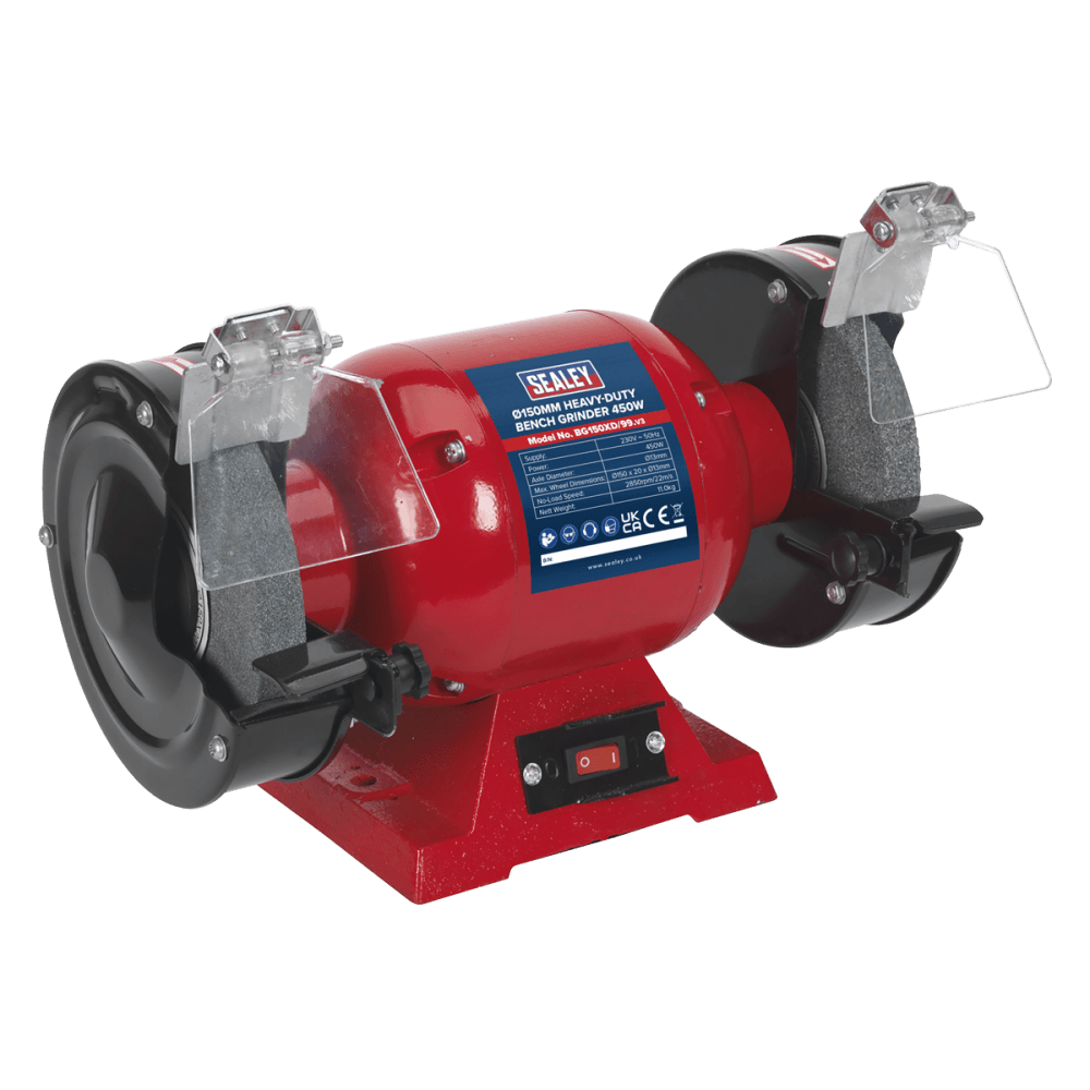 Sealey Bench Grinder 150mm 450W/230V Heavy-Duty Model No-BG150XD/99
