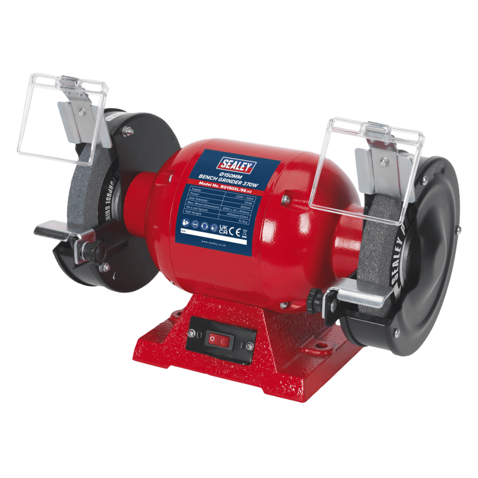 Sealey Bench Grinder 150mm 370W/230V Model No-BG150XL/96