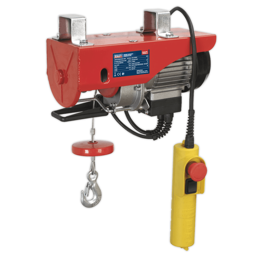 Sealey Power Hoist 230V/1ph 250kg Capacity Model No-PH250
