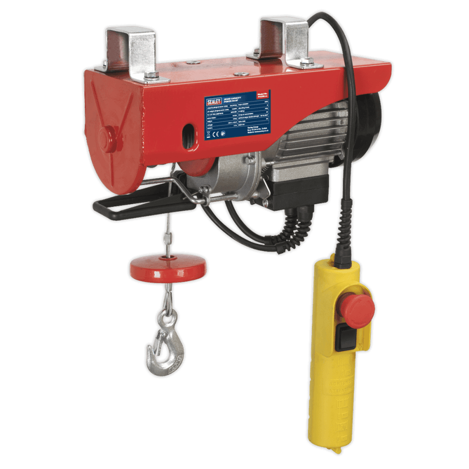Sealey Power Hoist 230V/1ph 250kg Capacity Model No-PH250