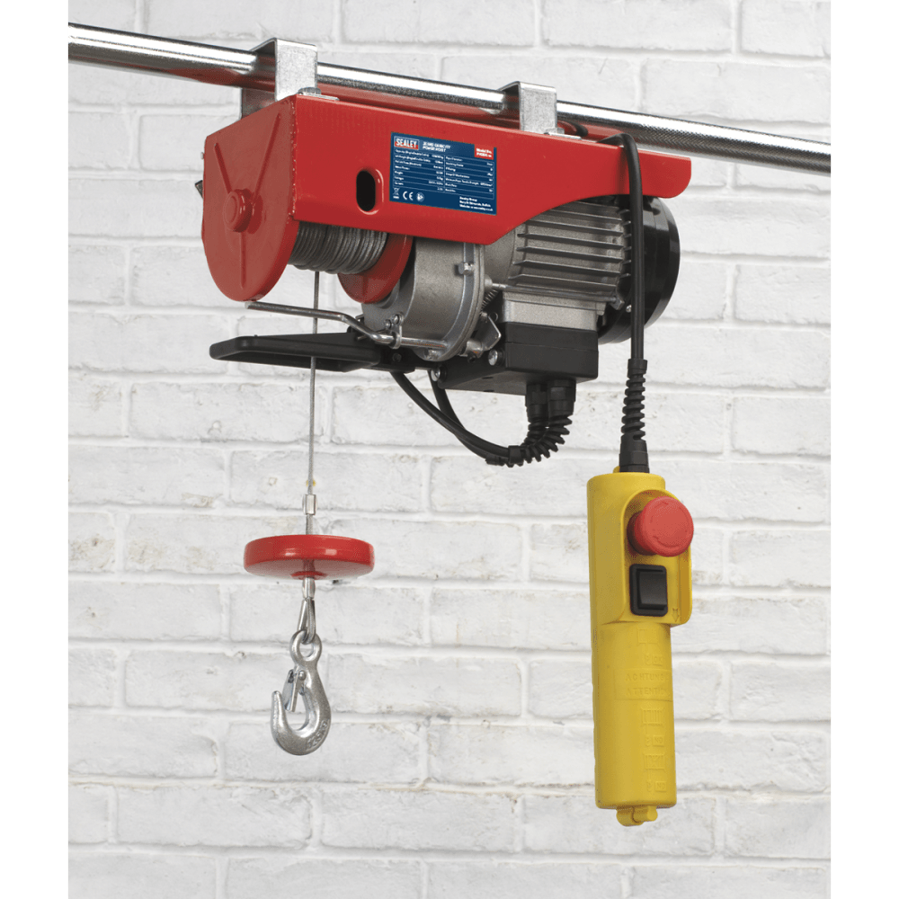 Sealey Power Hoist 230V/1ph 250kg Capacity Model No-PH250