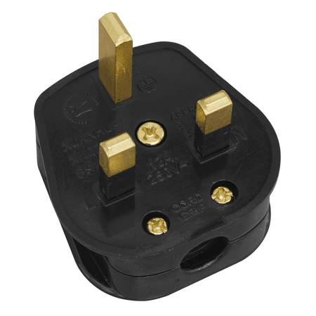 Sealey Resilient Plug 13Amp Heavy-Duty Pack of 20 Model No-PL13/320