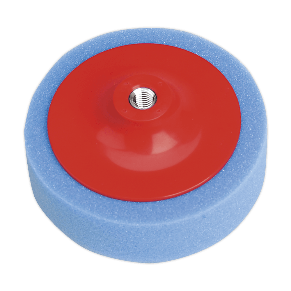 Sealey Buffing & Polishing Foam Head 150 x 50mm M14 x 2mm Blue/Medium Model No-PTC/CH/M14-B