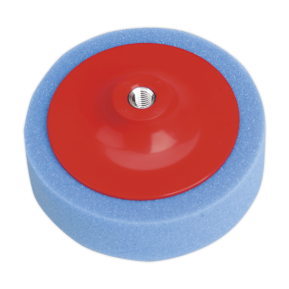 Sealey Buffing & Polishing Foam Head 150 x 50mm M14 x 2mm Blue/Medium Model No-PTC/CH/M14-B