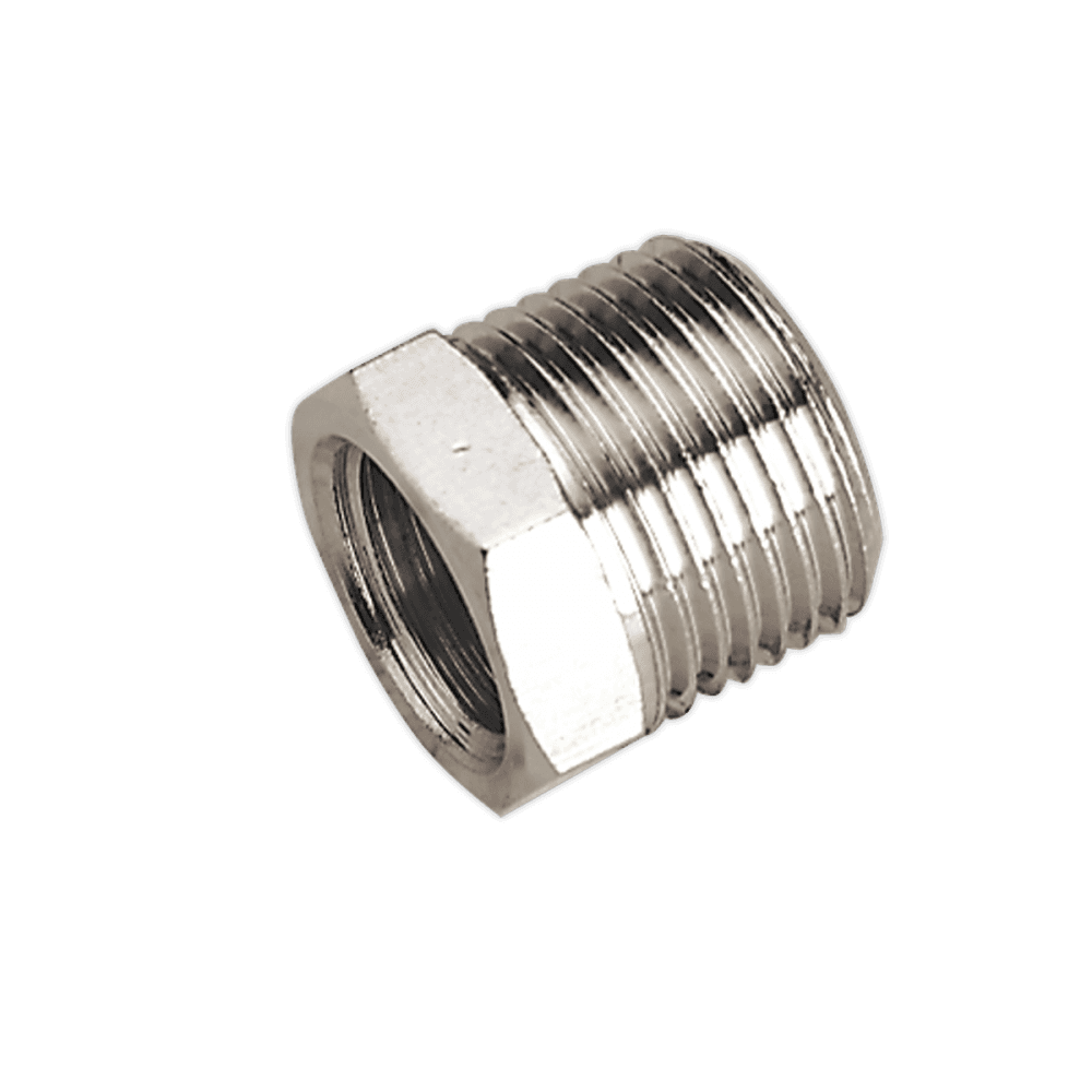 Sealey Adaptor 3/8"BSPT Male to 1/4"BSP Female Model No-SA1/3814F