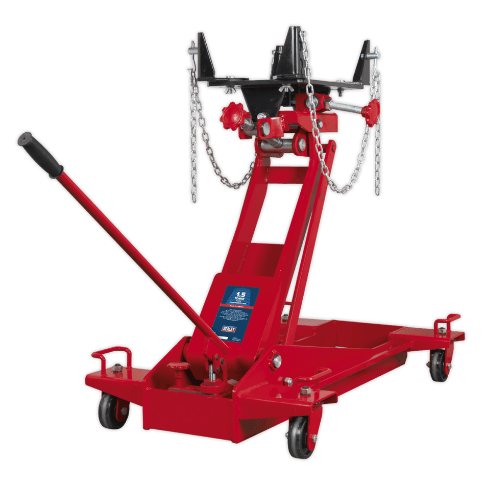 Sealey Transmission Jack 1.5tonne Floor Model No-1500E