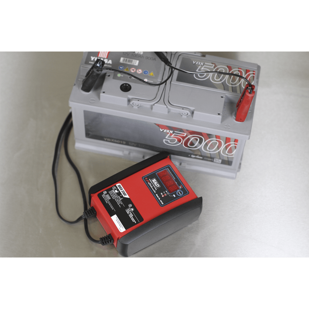 Intelligent Speed Charge Battery Charger 10Amp 12V Model No.-21715