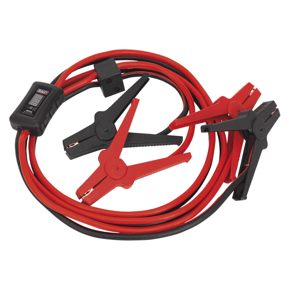 Booster Cables 16mmÃ‡Â« x 3mtr CCA 400Amp with Electronics Protection Model No.-21742