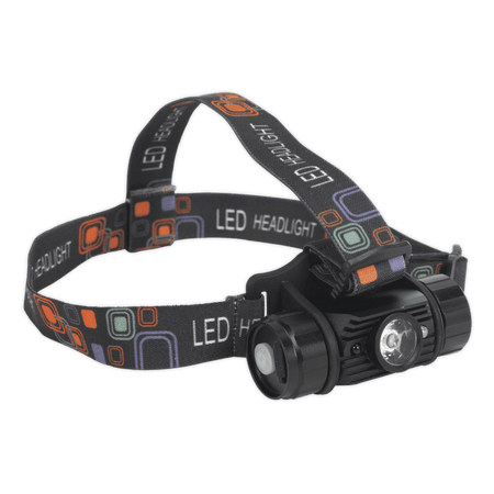 Rechargeable Head Torch 5W CREE XPG LED Auto Sensor Model No.-21866