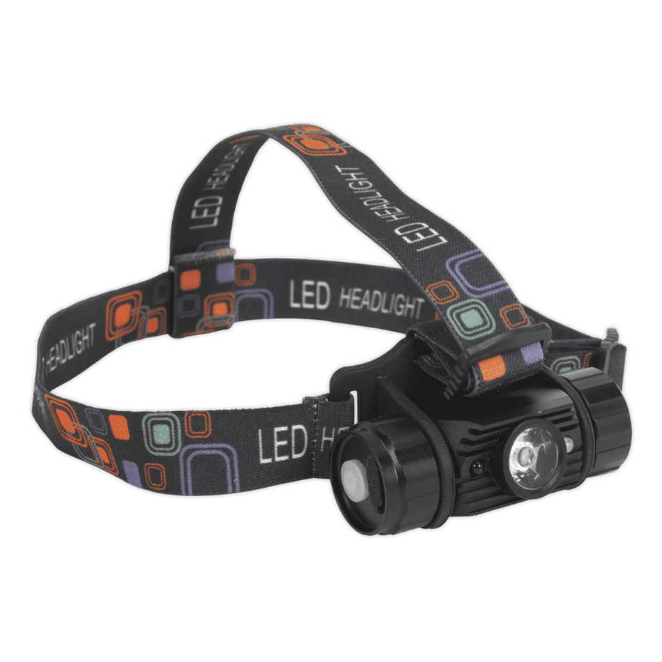 Rechargeable Head Torch 5W CREE XPG LED Auto Sensor Model No.-21866