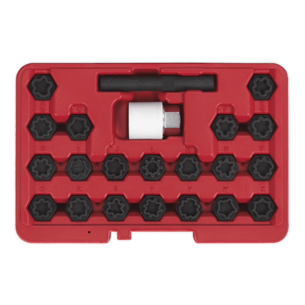 Locking Wheel Nut Key Set 22pc - Audi Model No.-21671