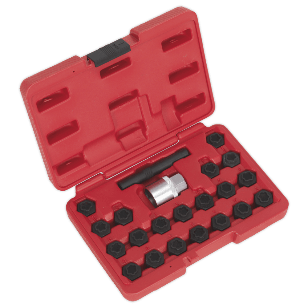 Locking Wheel Nut Key Set 22pc - BMW Model No.-21672