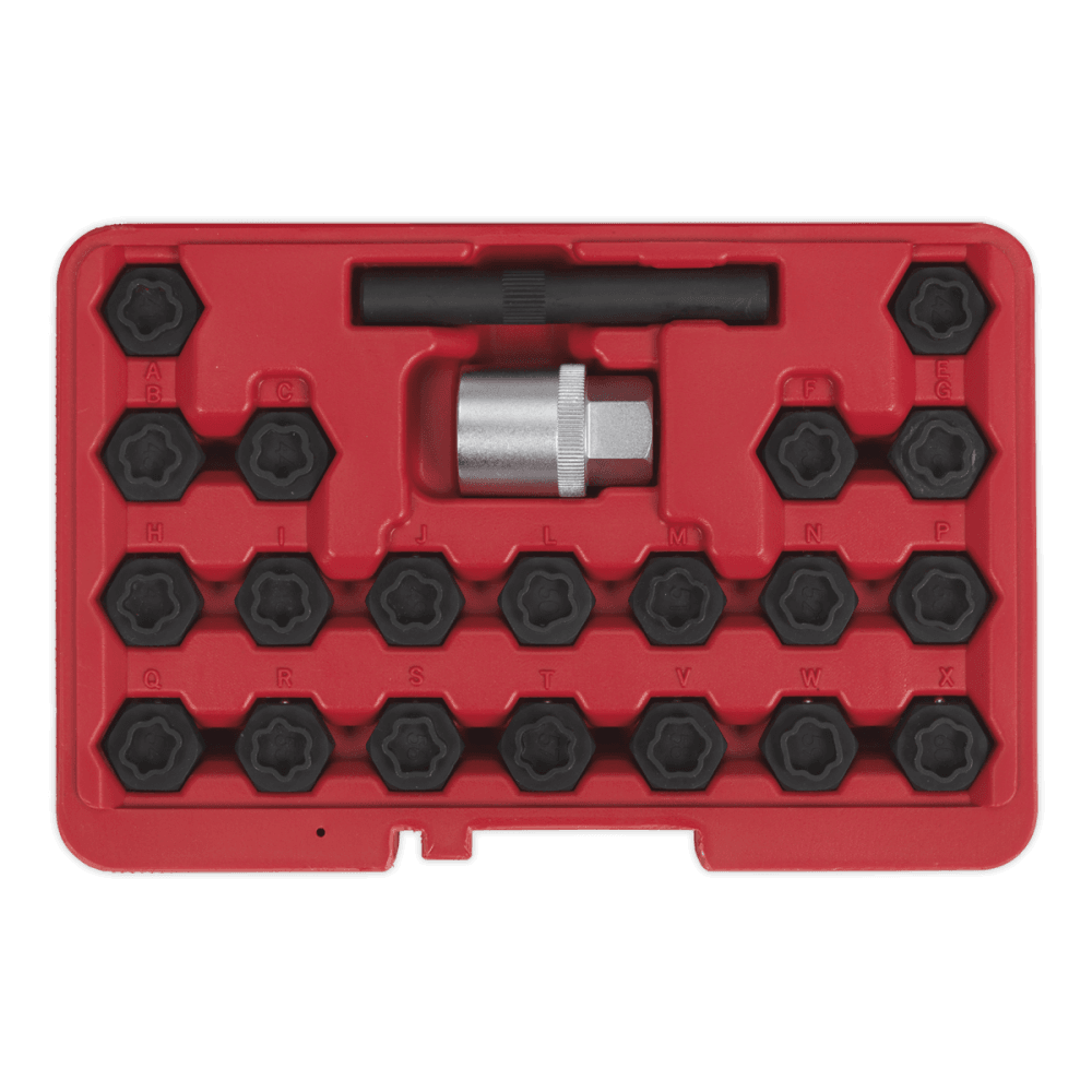 Locking Wheel Nut Key Set 22pc - BMW Model No.-21672