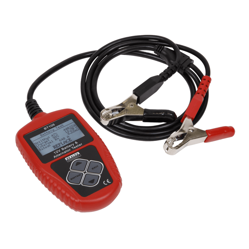 Digital Battery & Alternator Tester 12V Model No.-21755