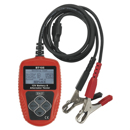 Digital Battery & Alternator Tester 12V Model No.-21755