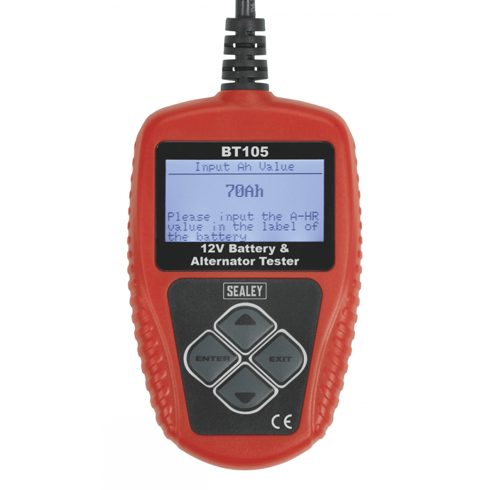 Digital Battery & Alternator Tester 12V Model No.-21755