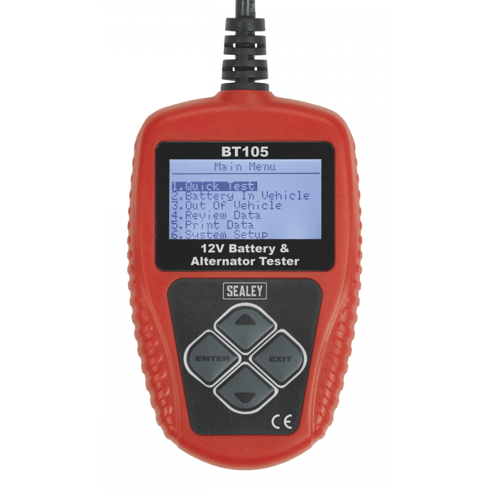 Digital Battery & Alternator Tester 12V Model No.-21755