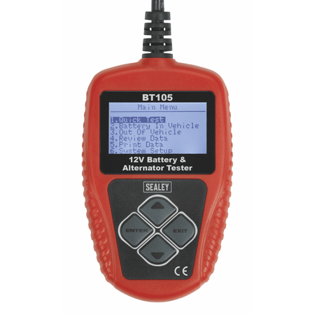 Digital Battery & Alternator Tester 12V Model No.-21755